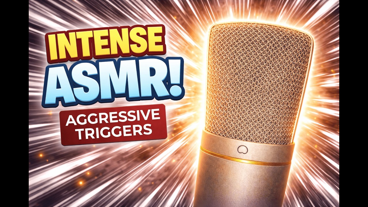 🔥 Aggressive Scratching ASMR | Intense Brain Tingles (No Talking) 🧠✨