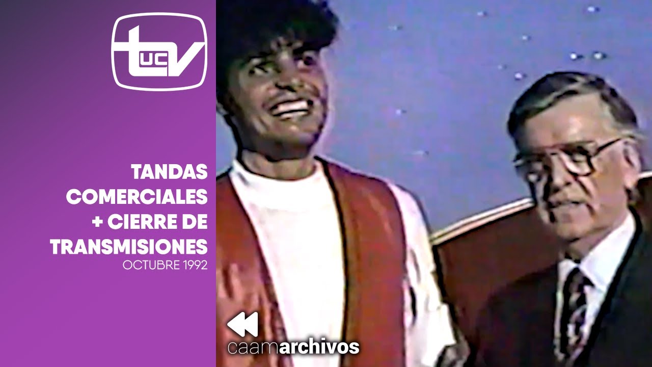 Tandas Comerciales + Cierre de Transmisiones Canal 13 @ Octubre 1992