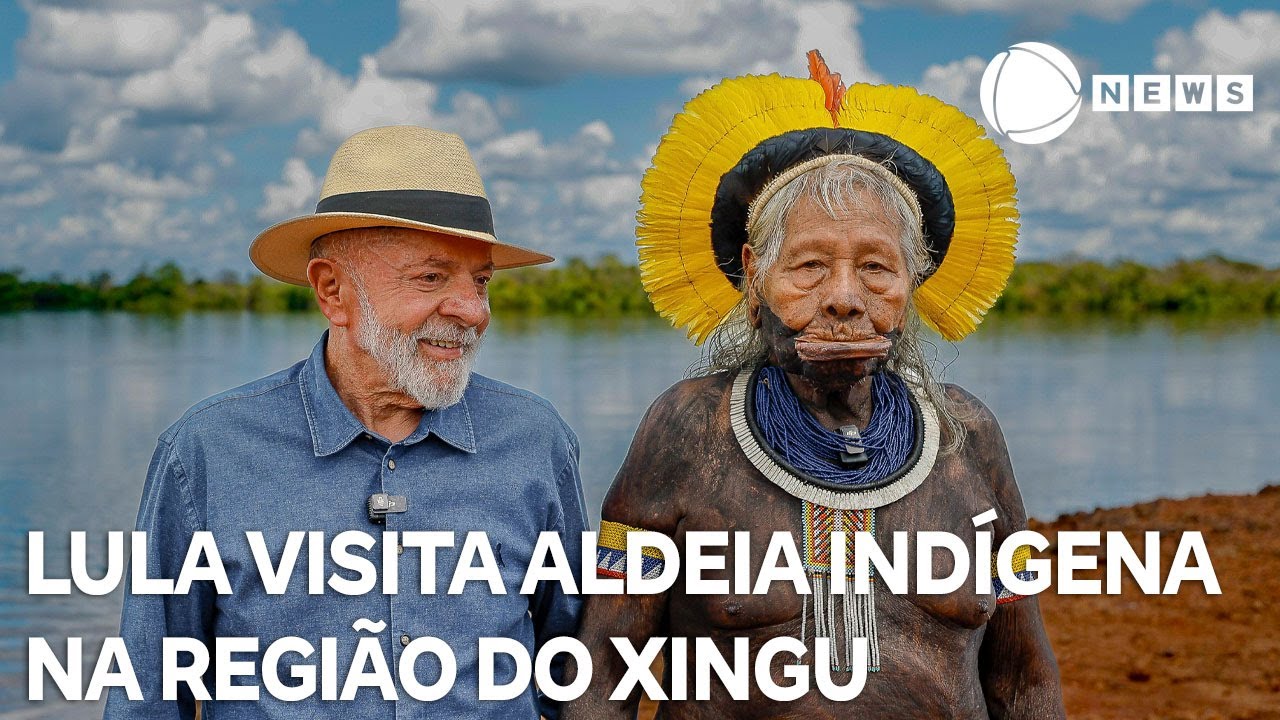 Lula vai ao Mato Grosso para encontrar cacique Raoni e outras lideranças indígenas