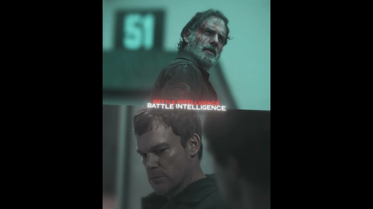 Rick Grimes VS Dexter Morgan || Play with fire (Super Slowed and Reverbed) by Sam Tinnesz
