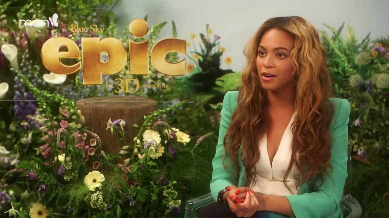 Beyonce talks about her role as Queen Tara in Epic [HD]