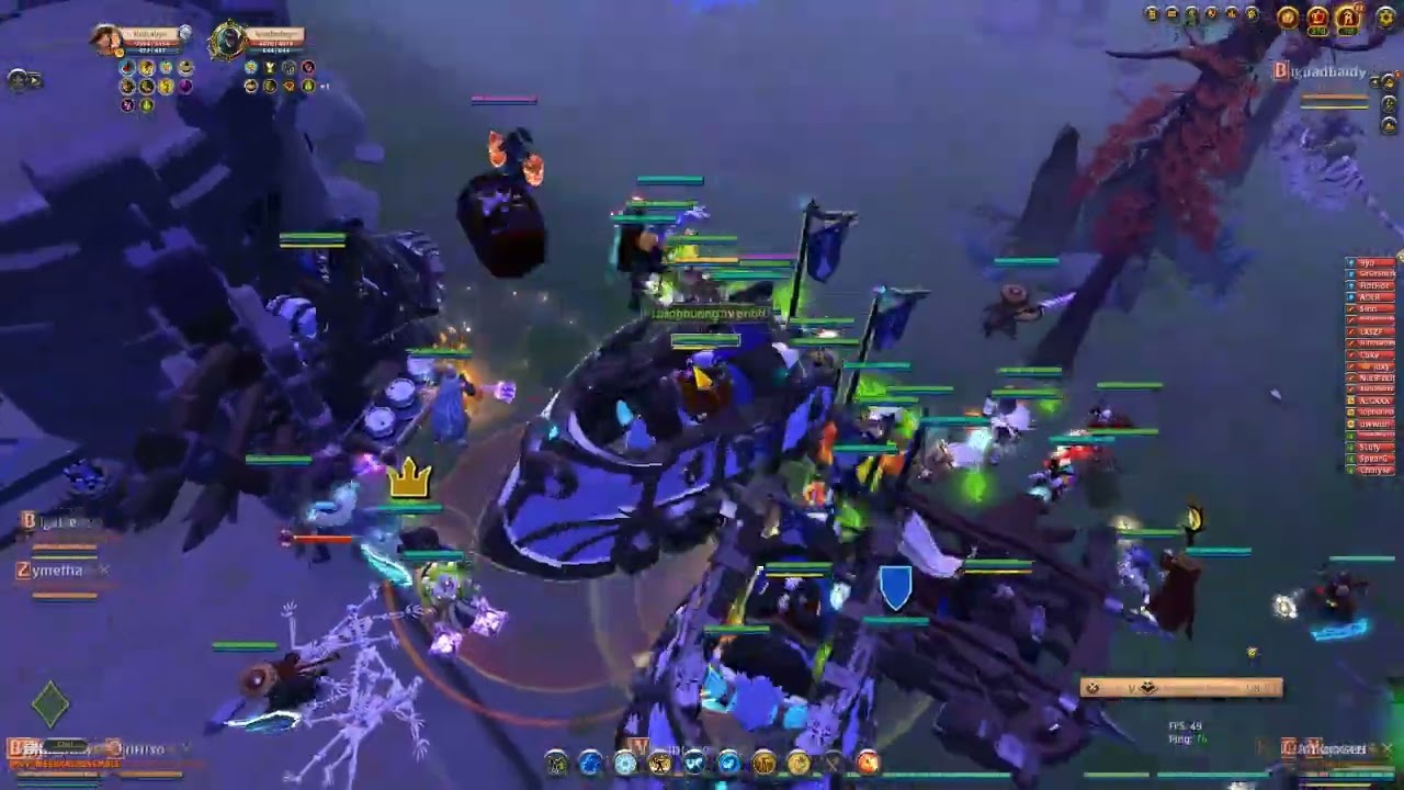 Summer vs Mvp alliances castle fight