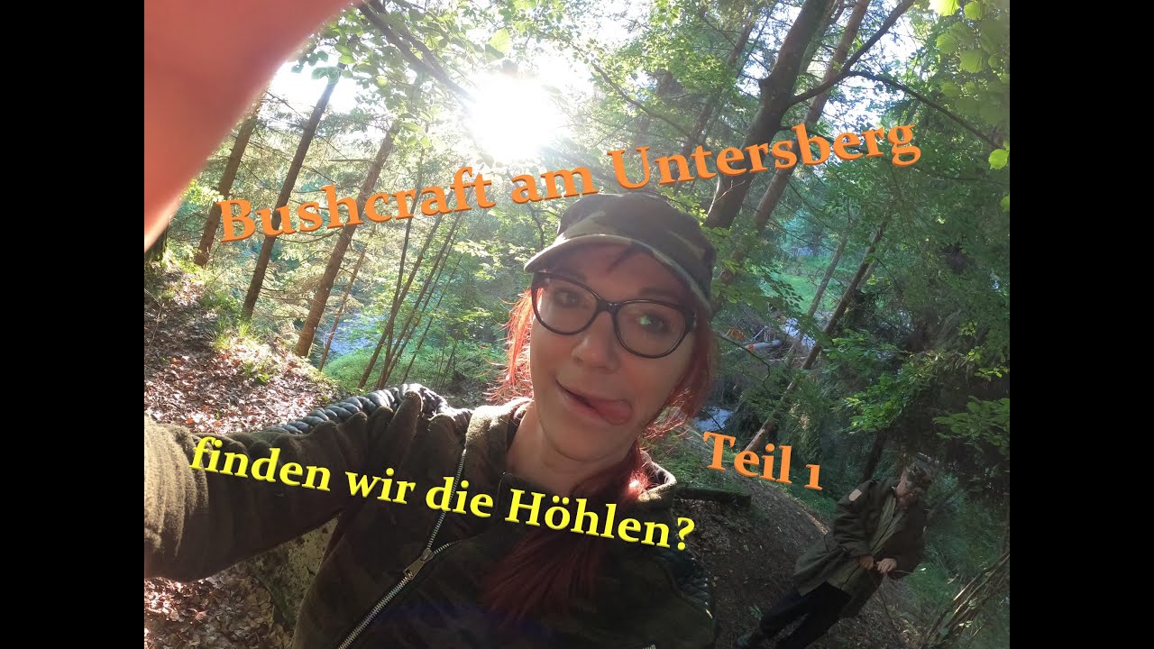 Bushcraft am Untersberg mit Höhlen suche Teil1 #Abenteuer #Höhle #Outdoor #Grillen #TaraGoesWild
