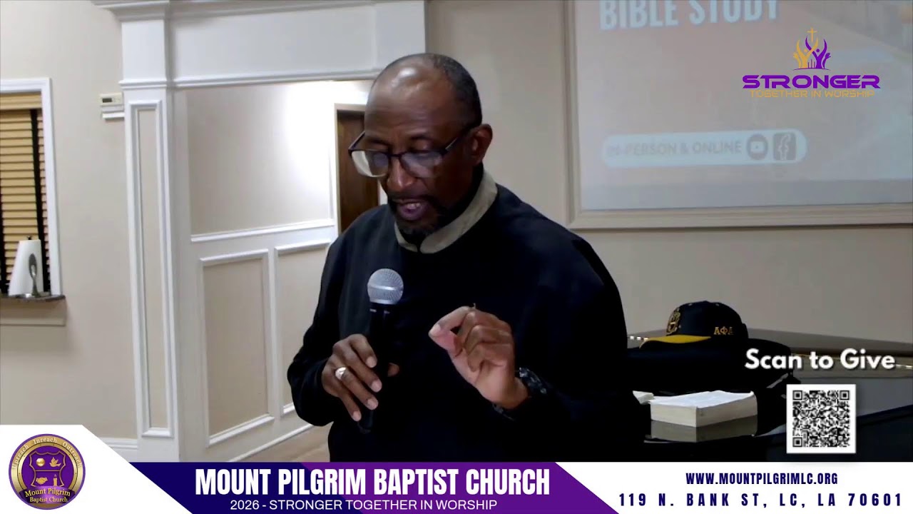 Wednesday Night Bible Study - Genesis 18:25-27/30-32 - Deacon Robert Simpson