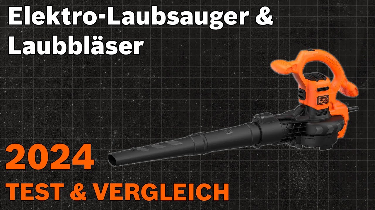 TOP–7. Die besten Elektro-Laubsauger & Laubbläser. Test & Vergleich 2024 | Deutsch