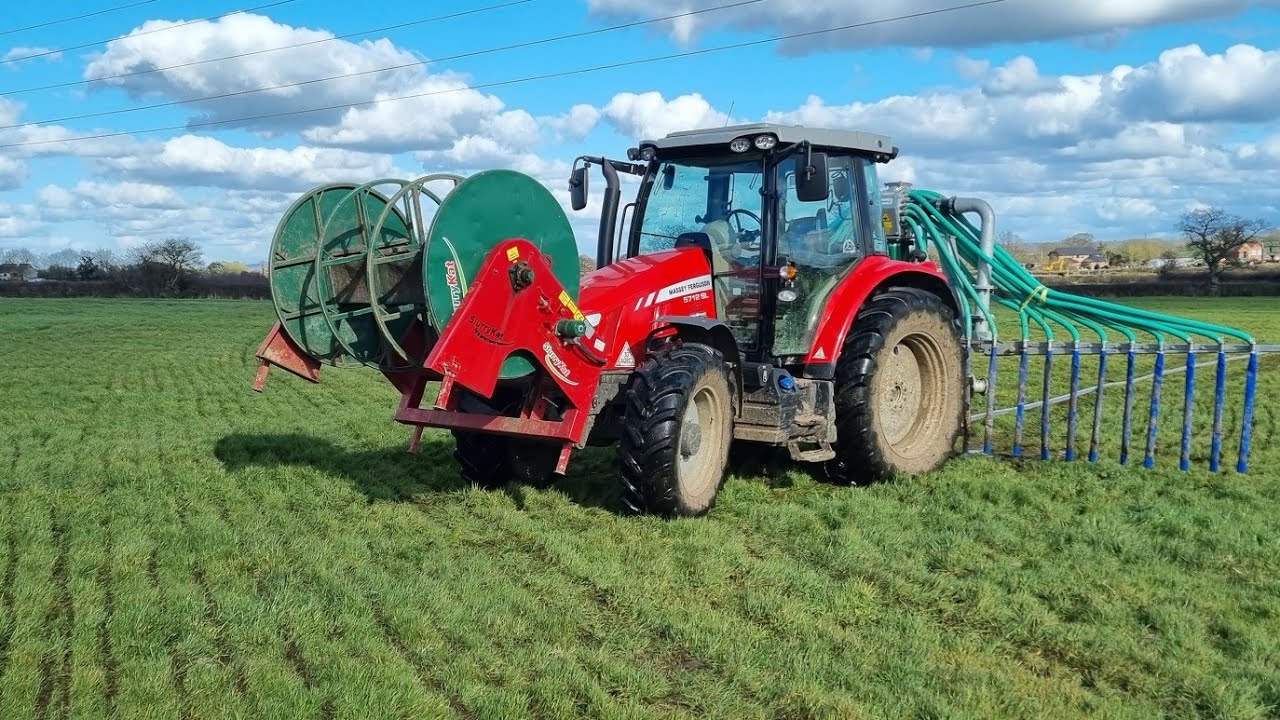 Umbilical slurry, springtime spreading.