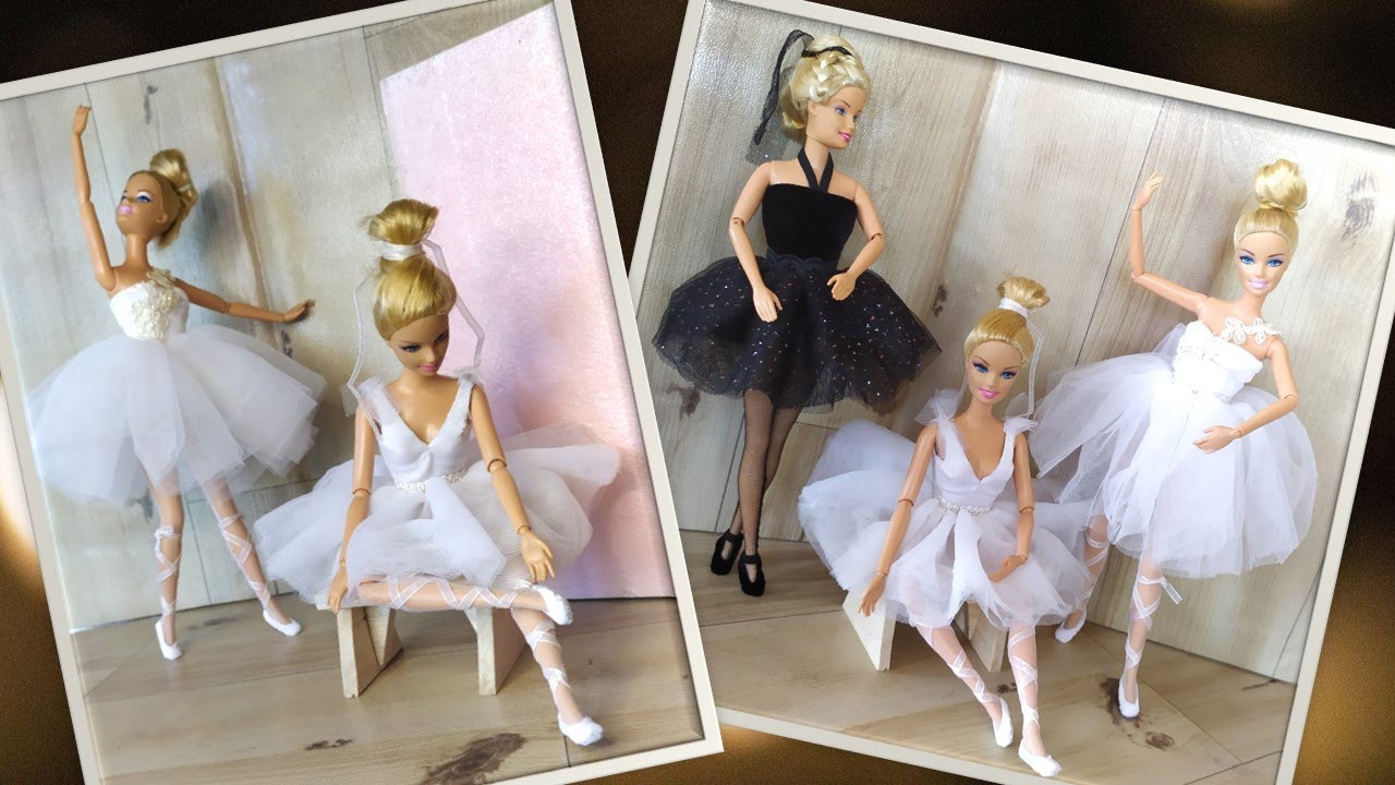 Barbie Ballerina Costume | DIY Easy Barbie Dress | Barbie Dress Craft