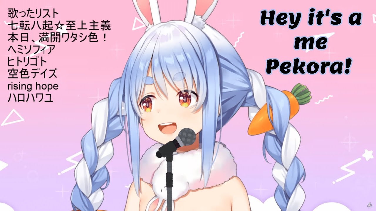 Pekora sings Hello How are you