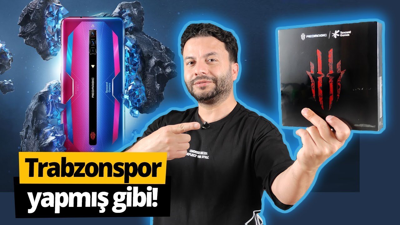 Türkiye'de ilk! Nubia RedMagic 6 elimizde! - Sanki Trabzonspor'lular için üretildi!