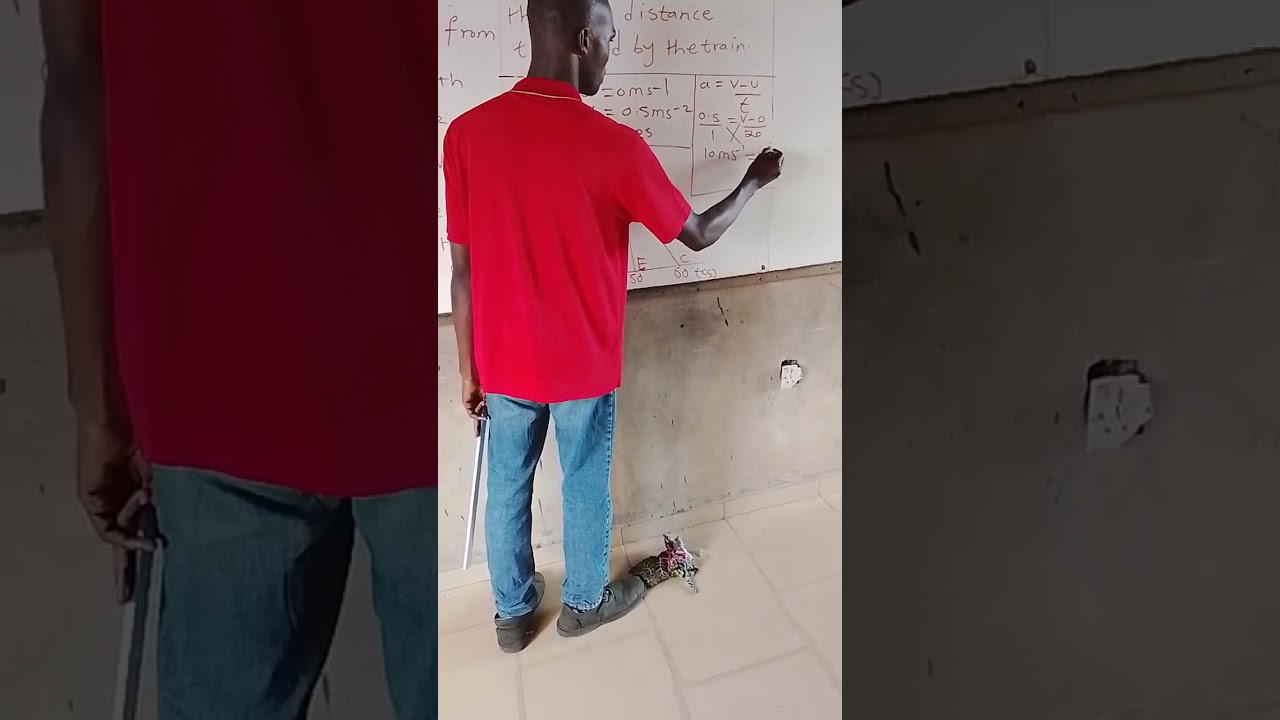Velocity time graph 