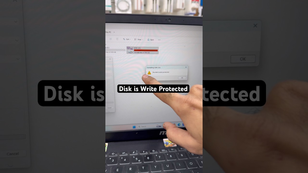 Disk is write protected | how to remove and format #pendrive #memorycard #commandprompt