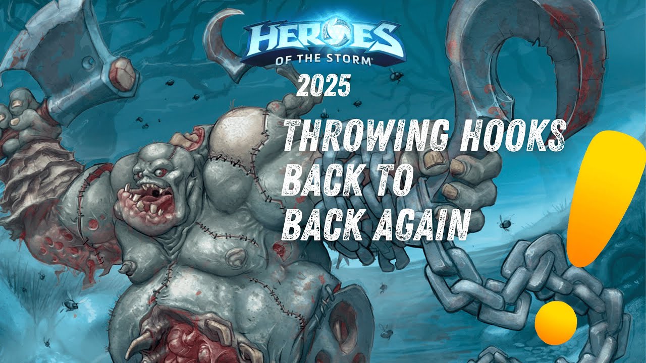 Stitches Throwing Hooks Back To Back Again | Heroes of the Storm 2025 (HoTs)
