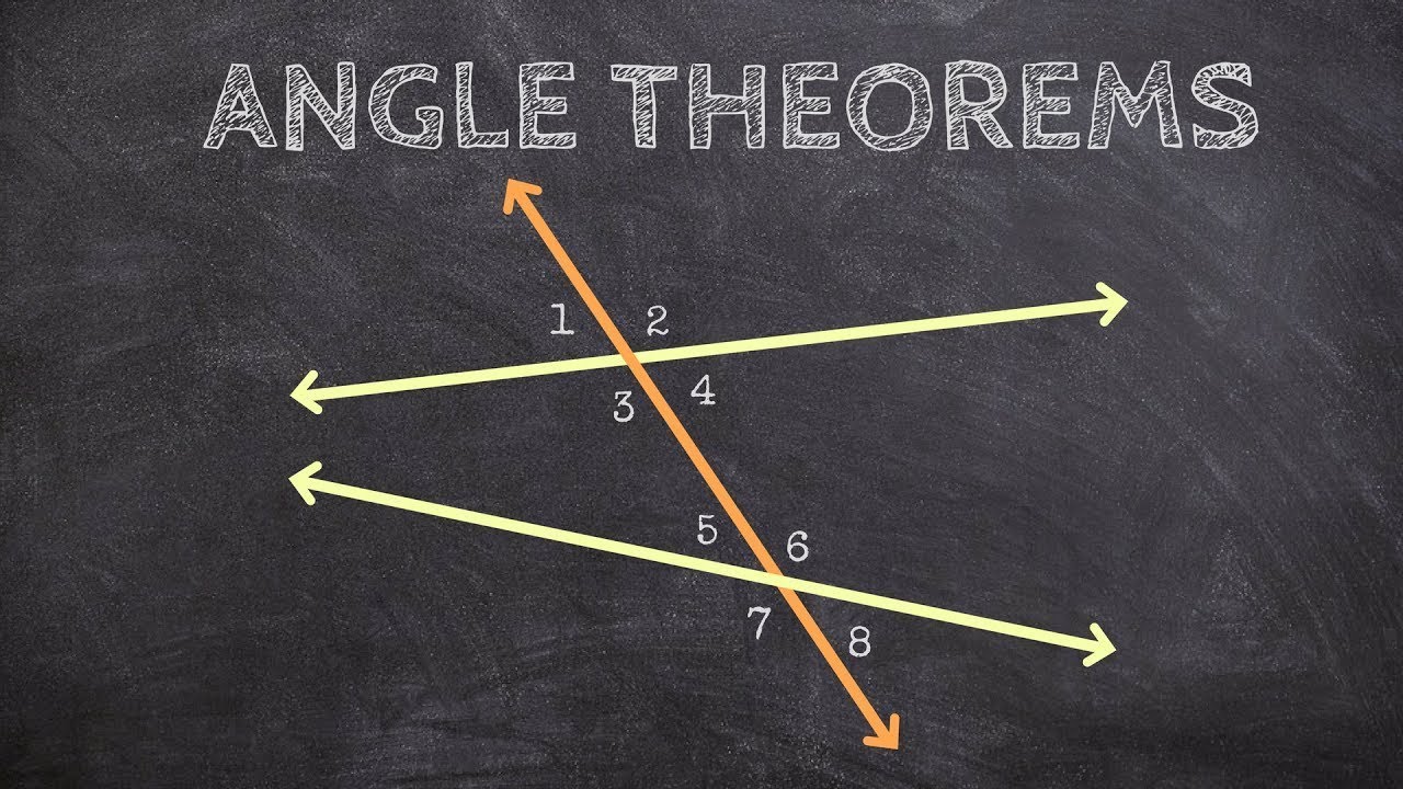 Geometry - What are the Angle Theorems for Parallel Lines and a Transversal