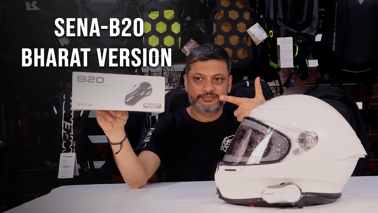 SENA B20 I Mesh Intercom I Unboxing, Installation and a Quick Review