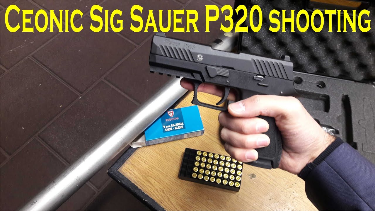 Стрельба из Ceonic Sig Sauer P320
