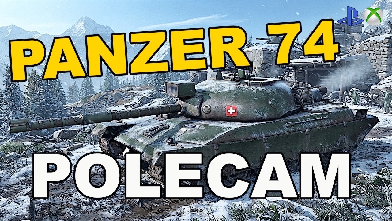Panzer 74 Alpejski wojownik World of Tanks Modern Armor Xbox Series X/Ps5