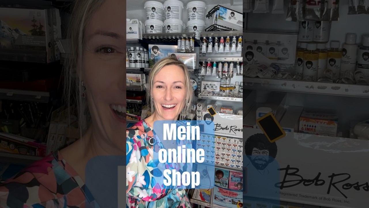 In meinem Künstler Online Shop bekommst du die Bob Ross Malartikel 