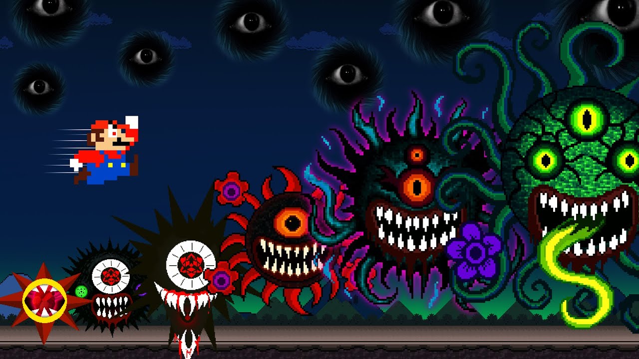 My New Sprunki OC: Mario ESCAPEs the HORROR Mr.Sun / New Phase 38 | GM Stories