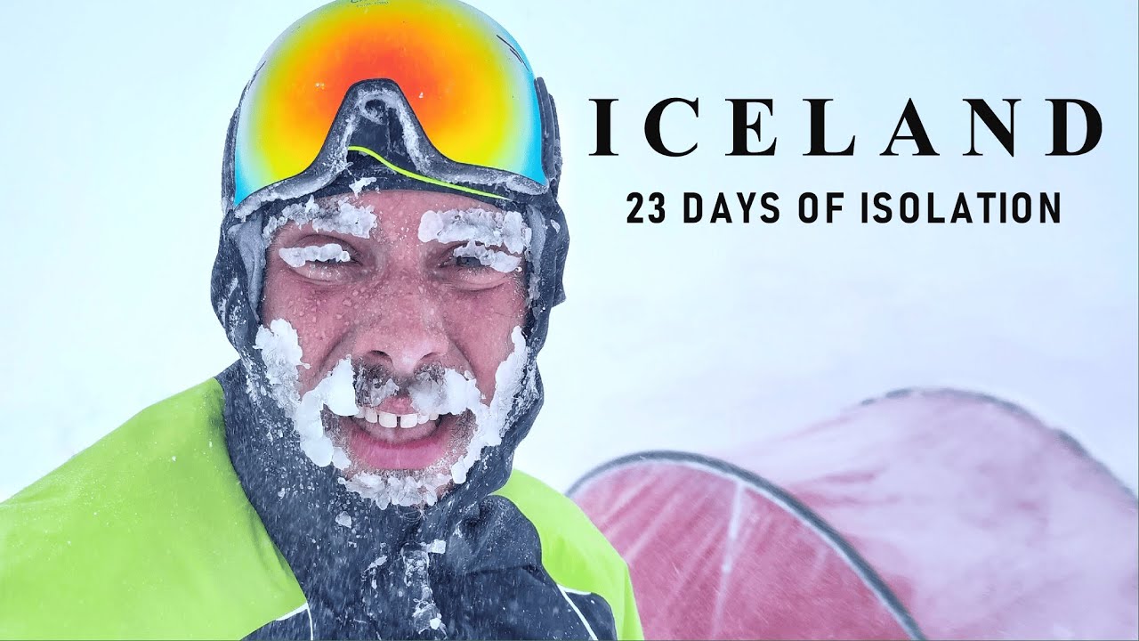 ICELAND - 23 Days Alone in the Frozen Wilderness [Full Video]