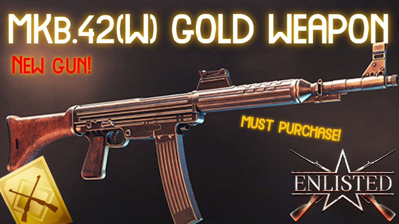 Enlisted: MKb.42(W) Gold Order Weapon Rewiew | Must Buy!