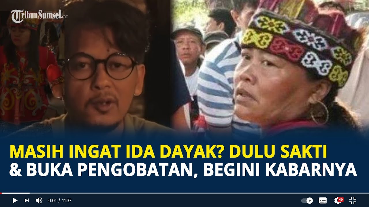Masih Ingat Ida Dayak? Dulu Viral Sakti Hingga Buka Pengobatan, Begini Kabarnya Sekarang