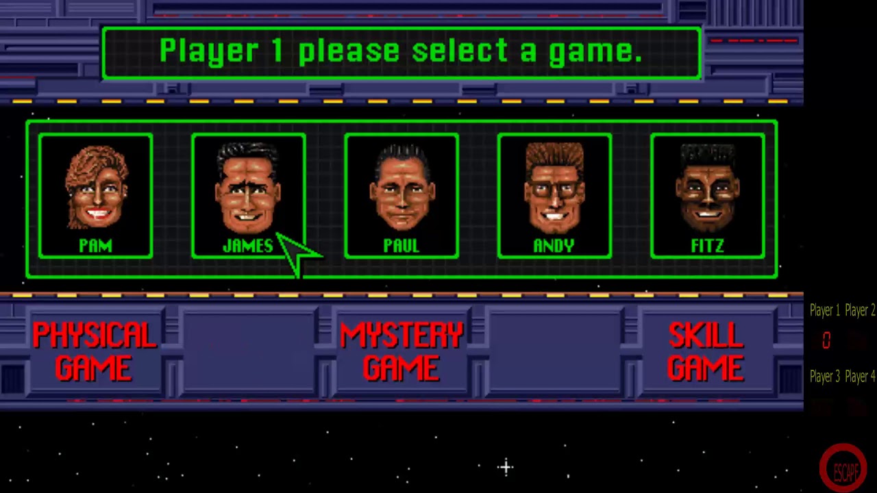 ARCADE MACHINES MAME THE CRYSTAL MAZE TEAM CHALLENGE 1994 BARCREST