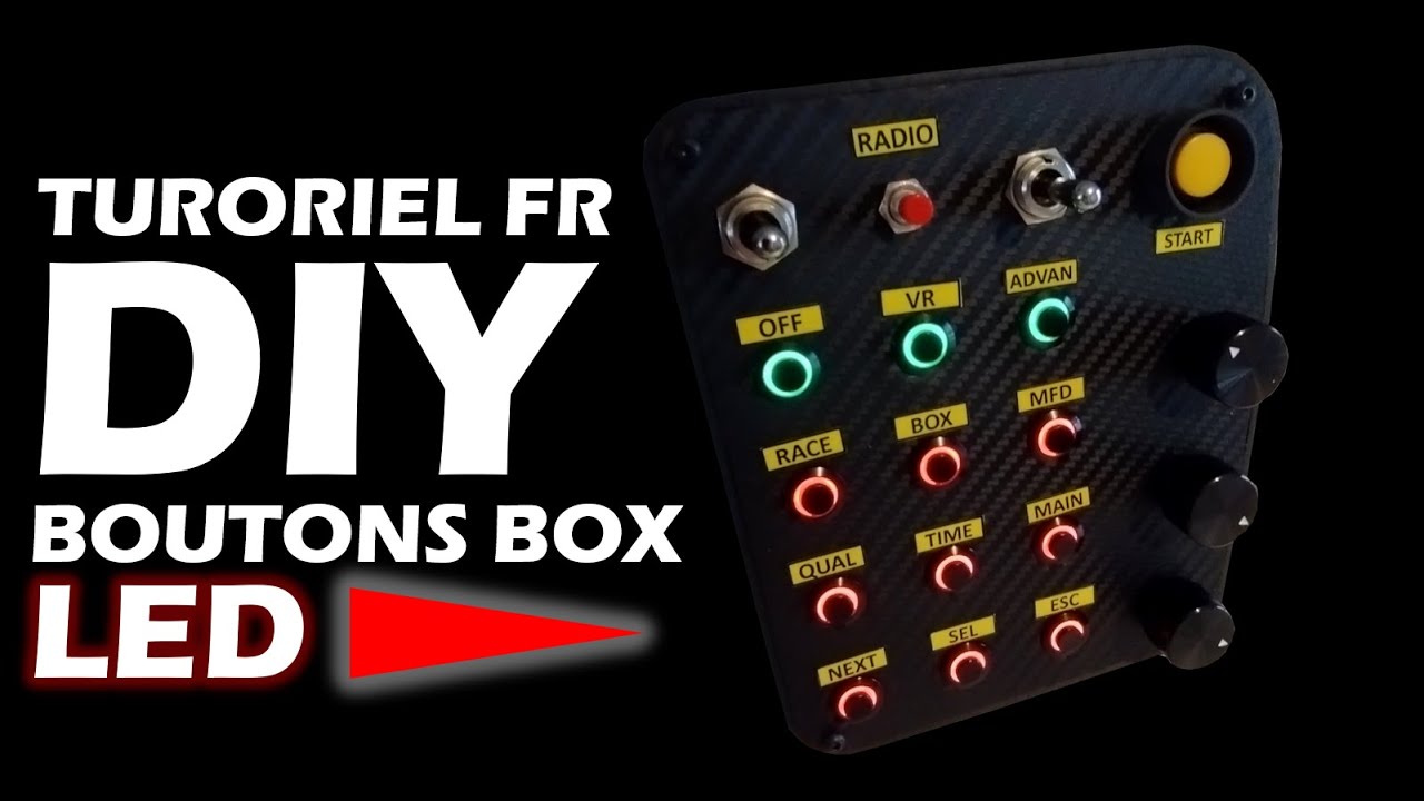 DIY Button Box Led - Tuto FR