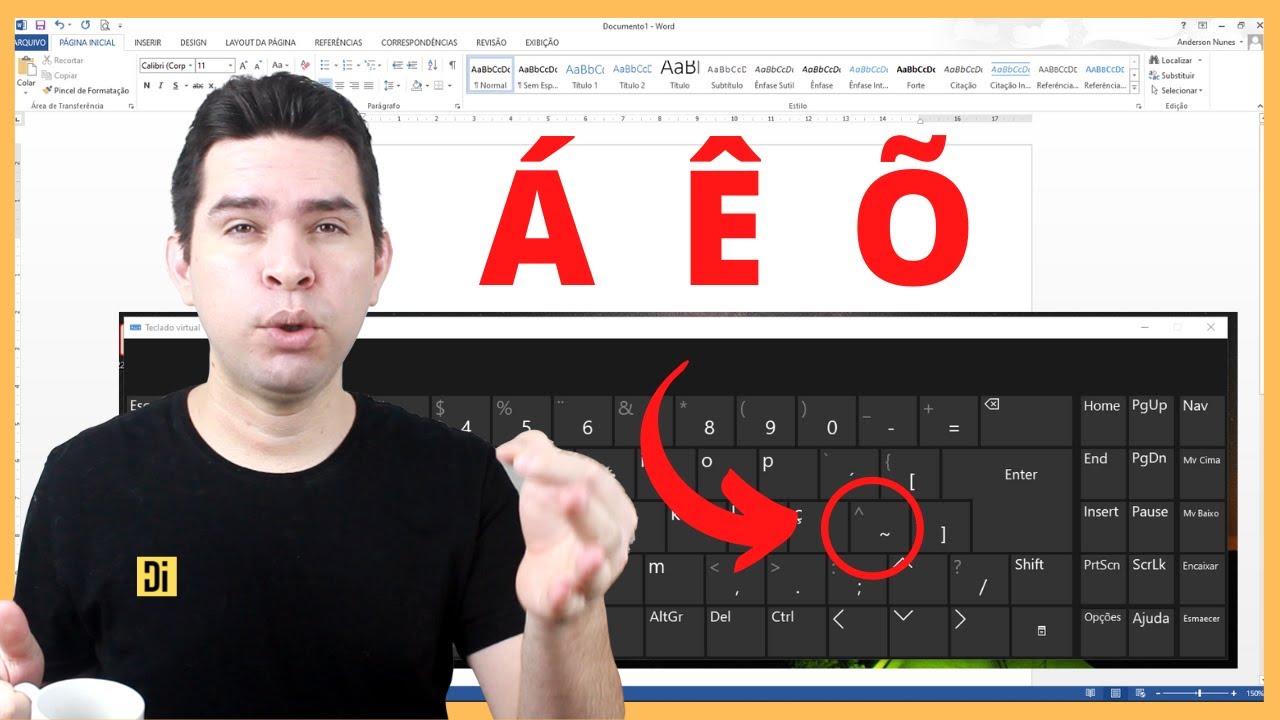 Como colocar acento no teclado no notebook ou PC [PASSO A PASSO]