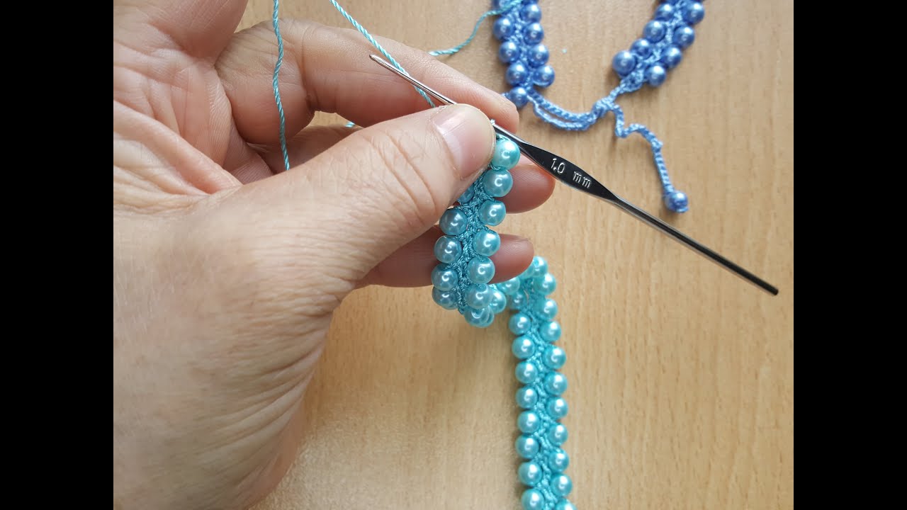 boncuk bileklik nasıl yapılır 20 dk da takınız hazır #bileklikmodeli #tığişi #takıyapımı #jewelry