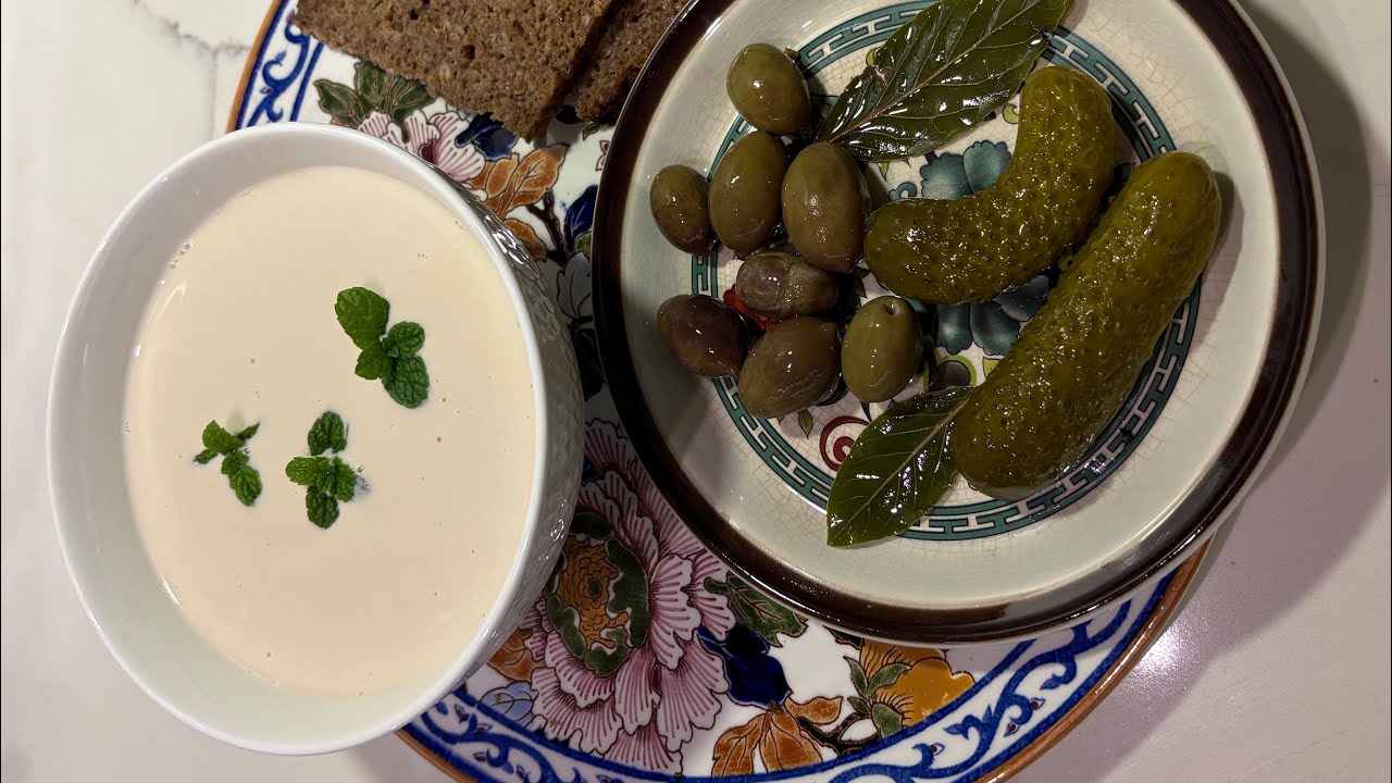 •АФОНСКАЯ КУХНЯ• АБСОЛЮТНО ПОСТНЫЙ ТАХИННЫЙ СУП - «ТАХИНОСУПА» ПО-АФОНСКИ.