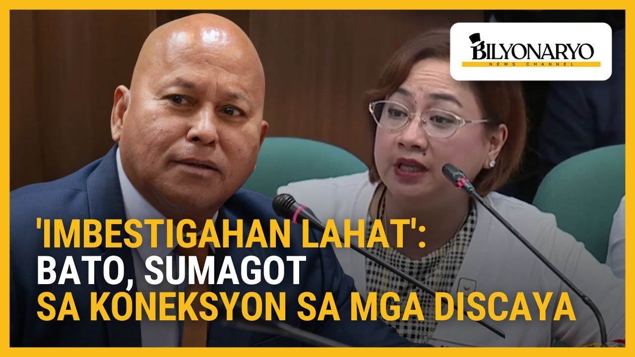Dela Rosa, itinanggi na kakilala ang mga Discaya; walang exemption sa imbestigasyon, giit niya