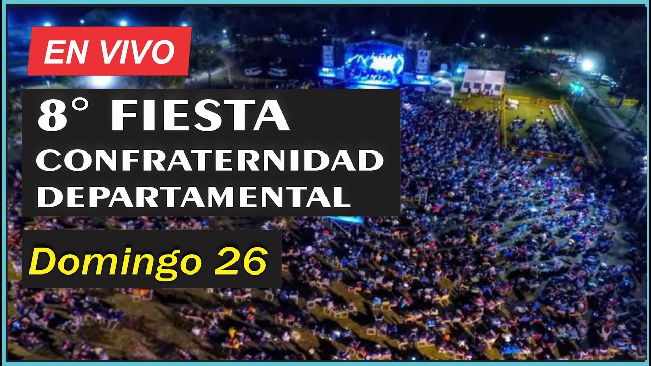 LA KONGA en vivo! Ceres 8 ° Fiesta de la Confraternidad departamental Ultima Jornada