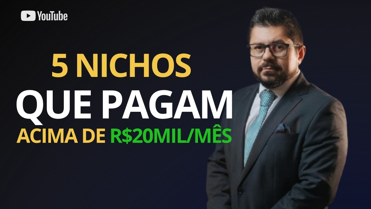 Os 5 Nichos MAIS LUCRATIVOS para 2026 Que Você Precisa Conhecer