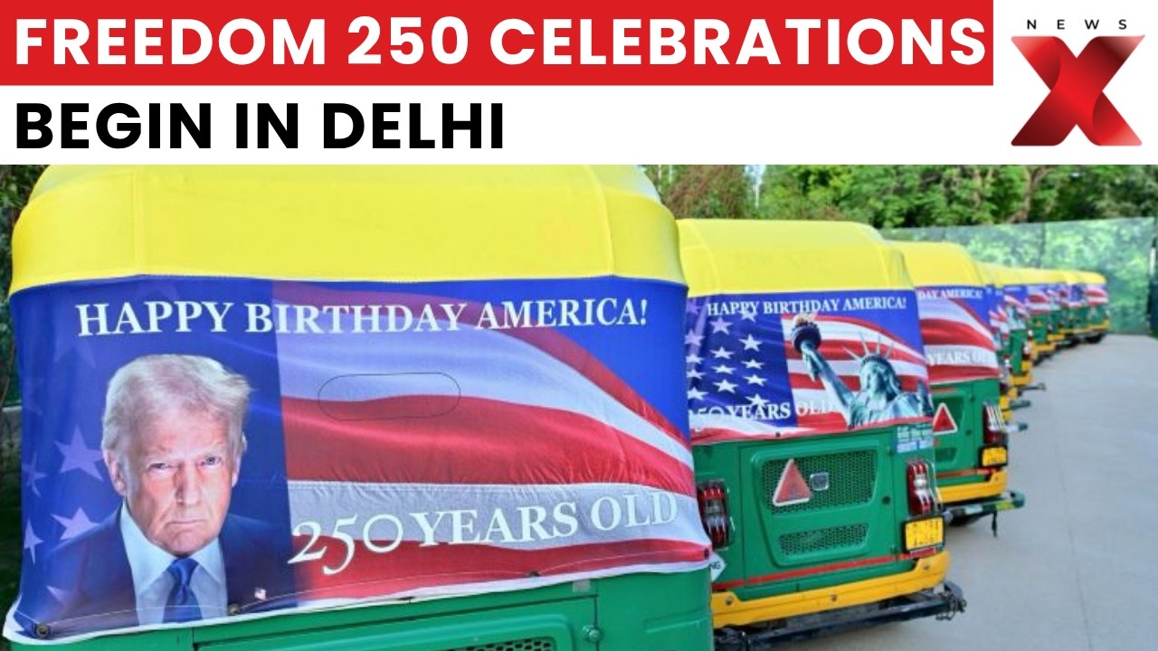 Freedom 250 Celebrations Kick Off In Delhi, US Ambassador Highlights Strong Ties | Latest News