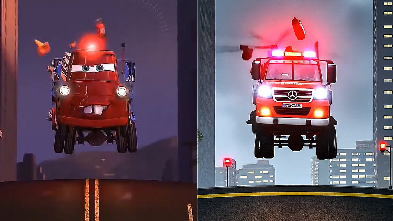 Rescue Squad Mater | Remake + Original Comparison
