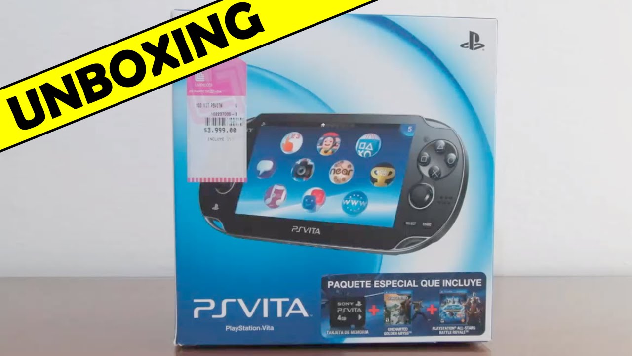 Unboxing PS Vita - Español Mexico