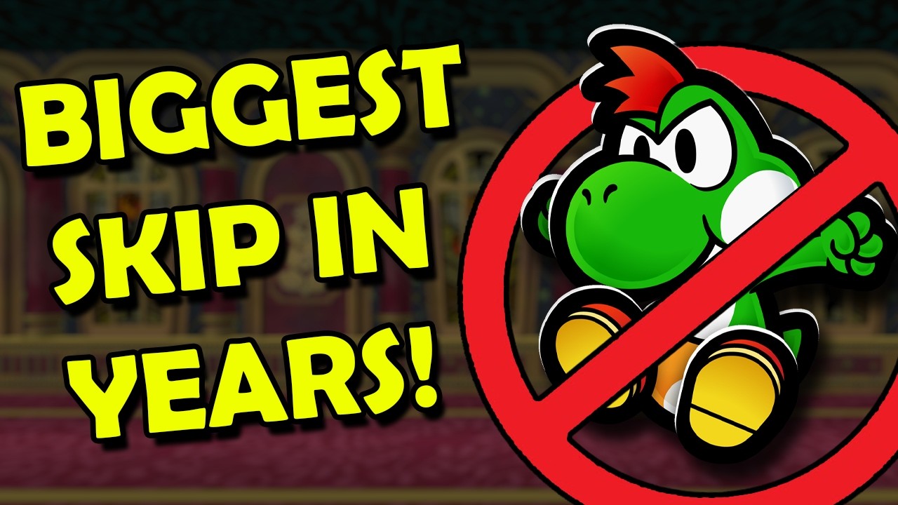 A MASSIVE New Glitch Just Broke Paper Mario TTYD!
