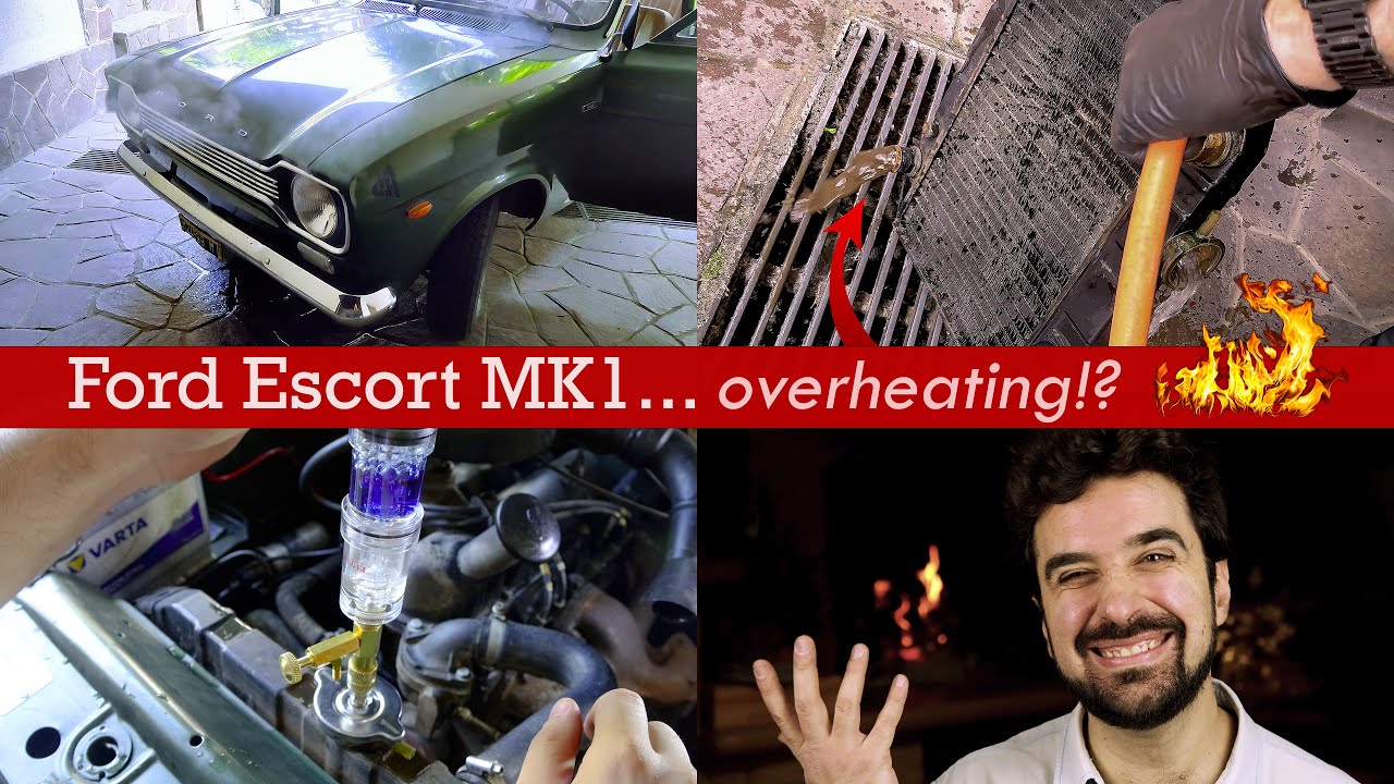 Mongol Rally 2023 + 1970s Ford Escort MK1 - Ep. 3: engine overheating, and how we fixed it (Pt. 1) 🔥