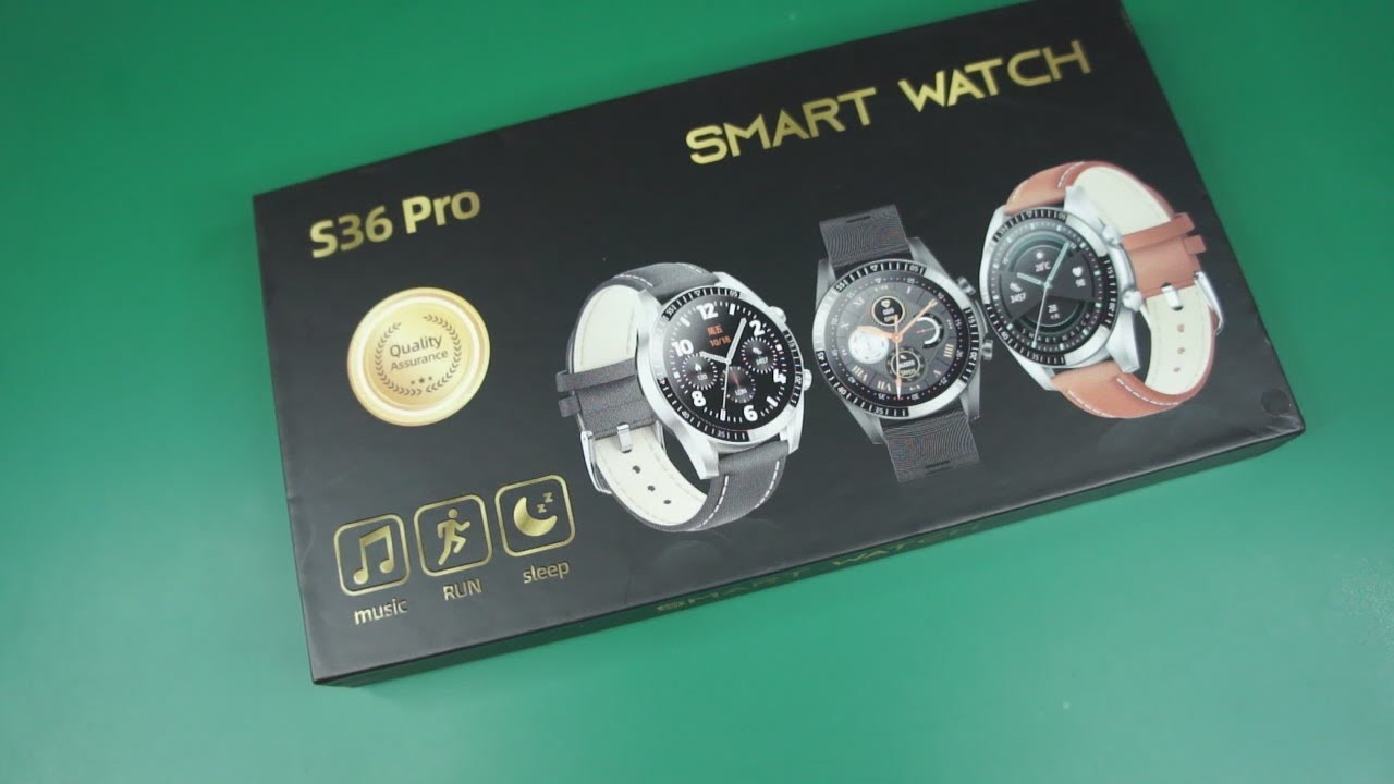 S36 Pro - ECG+PPG, BT Call, Sports Smart Watch - Unboxing, Feature review (link in the description)
