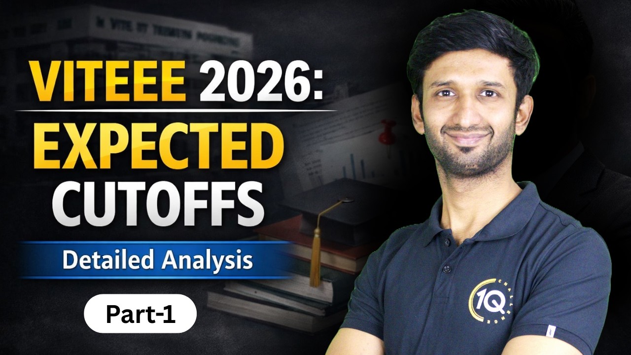 VITEEE 2026: Expected Cutoffs Part-1🔥Detailed Analysis 🤔 Branch vs Rank vs Category vs Campus