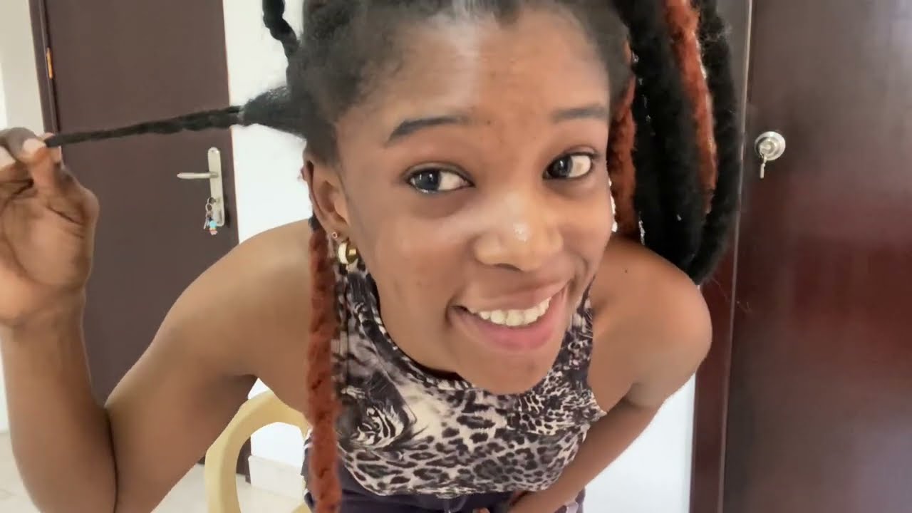Unbraid my two months old braids and twist my hair with me for the first time(All by myself)