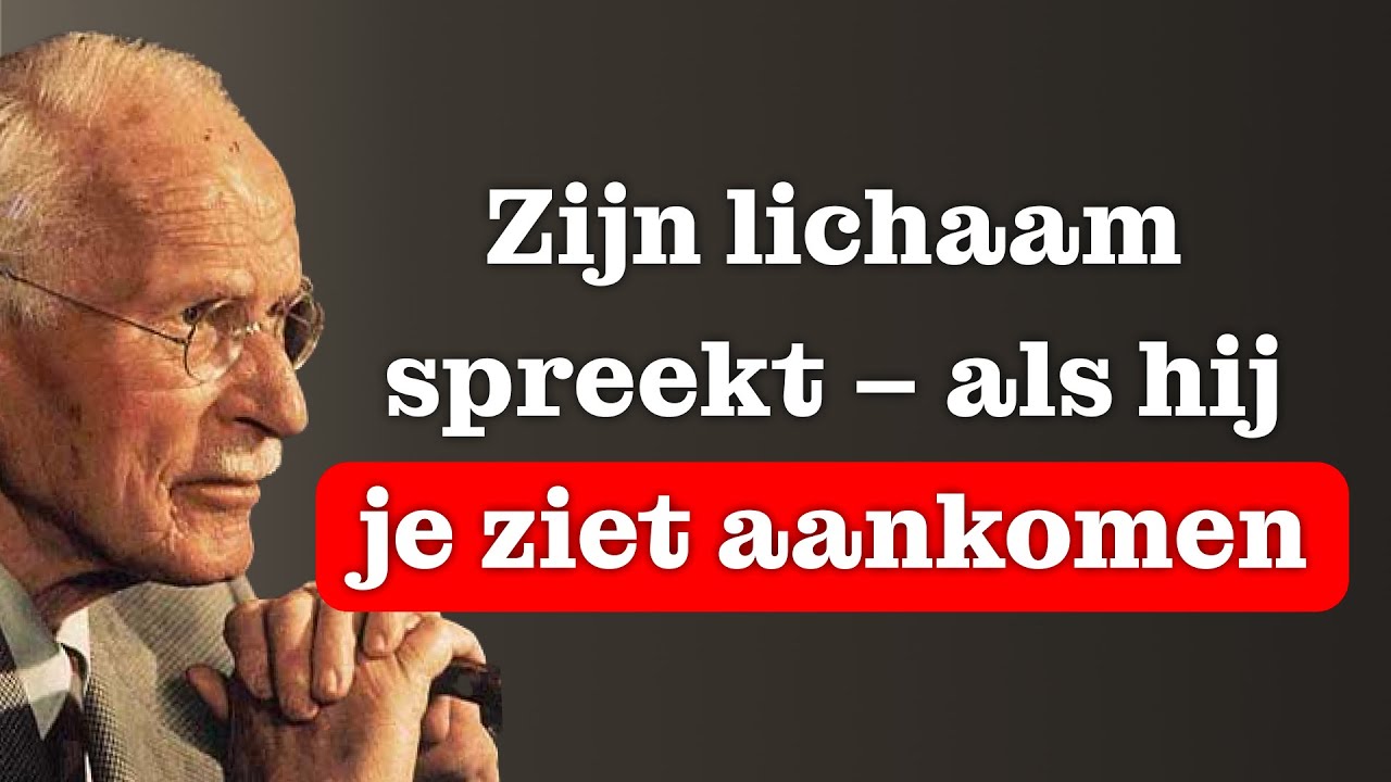 Als hij dit doet wanneer hij je ziet... DAN vindt hij je leuker dan je denkt | Carl Jung