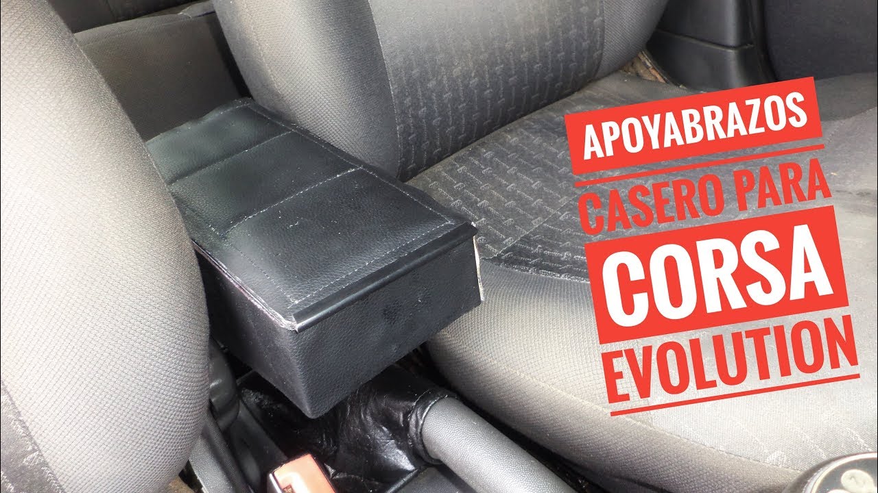 Apoyabrazos Casero DIY para Corsa Evolution