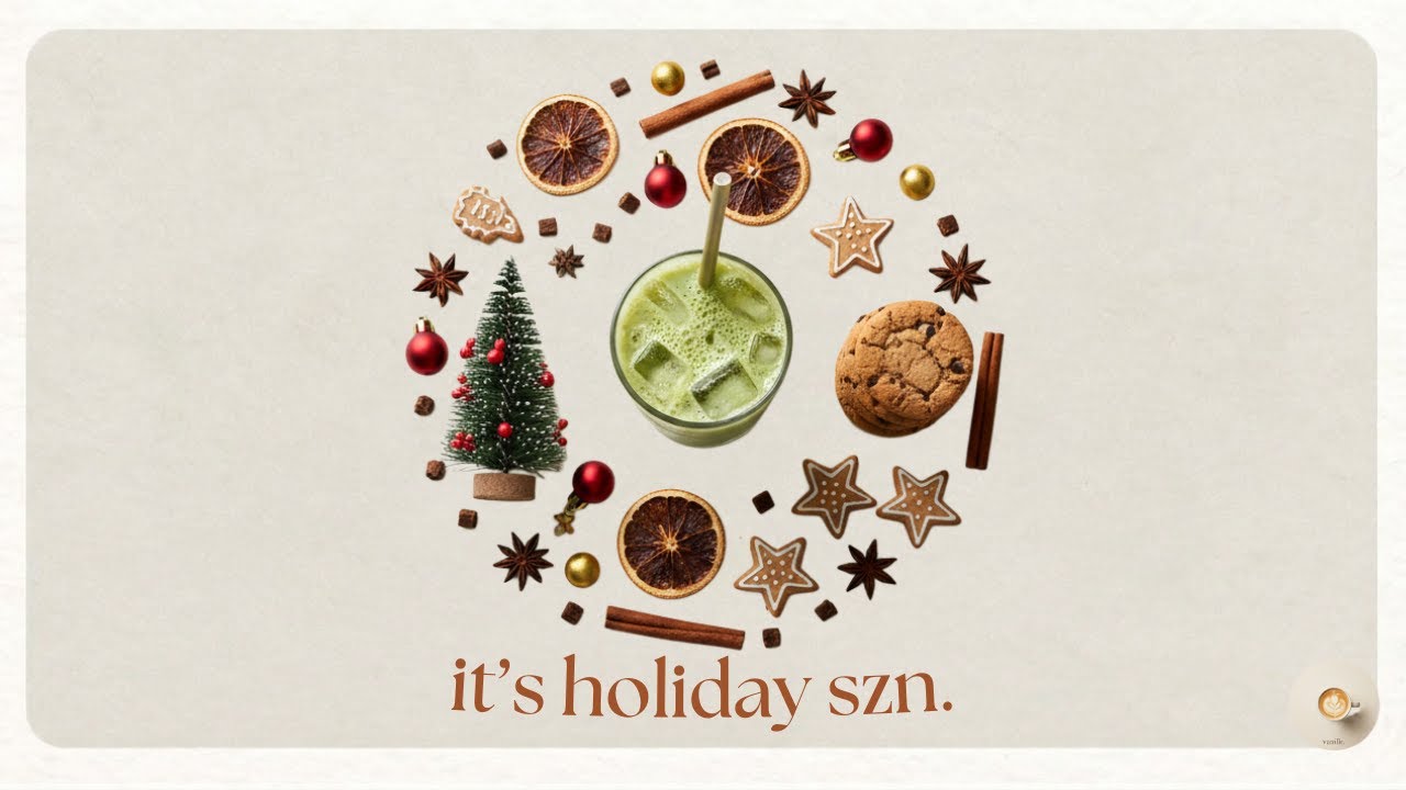 cookies, cold matcha and study night. | lofi playlist to study