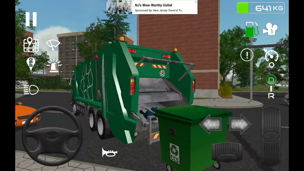 Trash truck simulator part 1 video