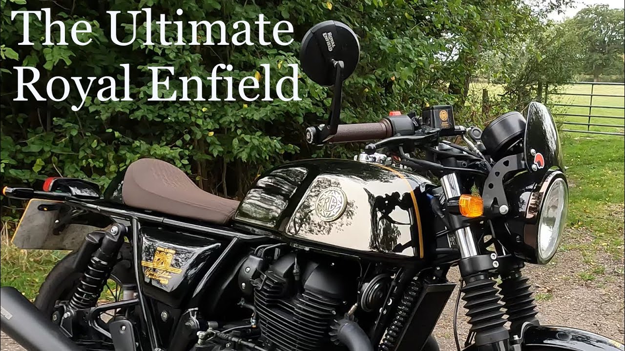 The Ultimate Royal Enfield - Royal Enfield Continental GT - The 120 Year Anniversary Edition