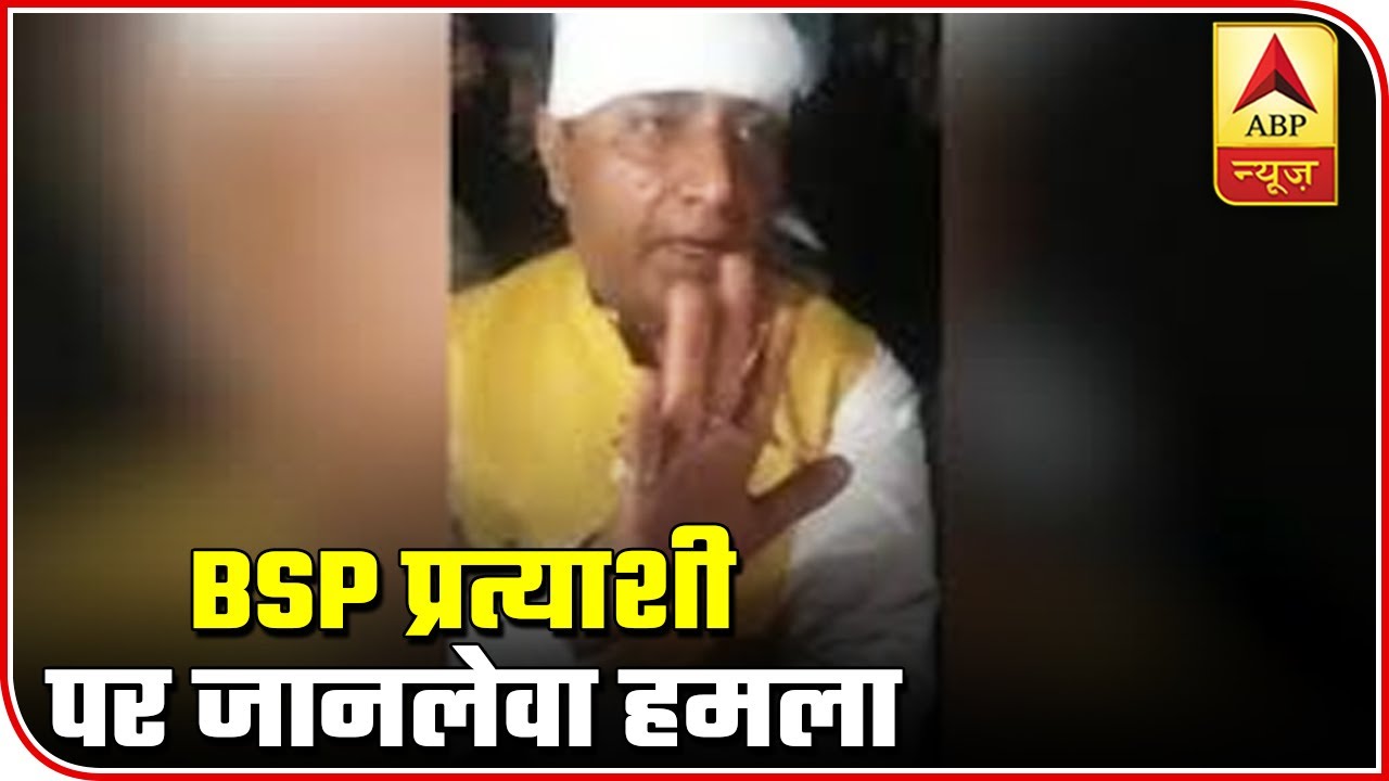 Delhi Election: BSP Candidate Attacked By Unidentified Men | Namaste Bharat | ABP News