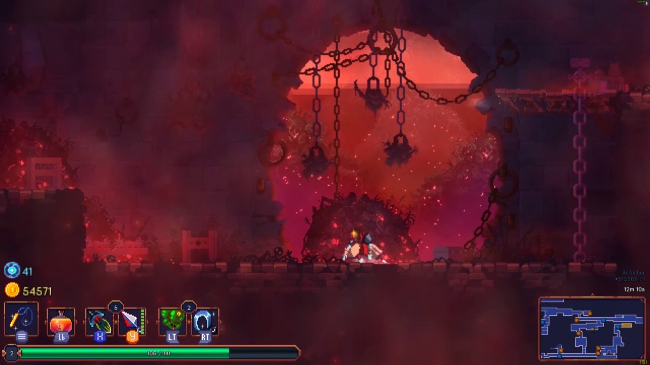 Dead Cells Complete Run (From Ossuary on) Strength Build Sadist Sword/Bleed Synergy