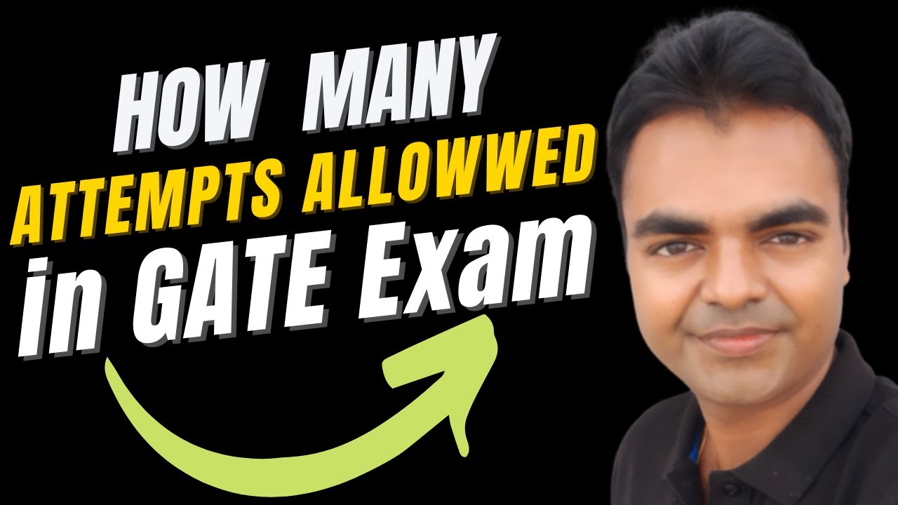 How Many Attempts are Possible for the GATE Examination in Hindi #GATE