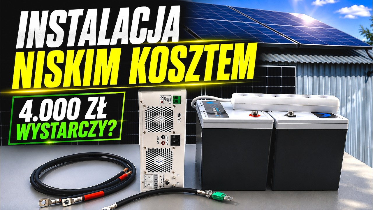 Nie przepłacaj za fotowoltaikę! Czy Off Grid się zwr&oacute;ci? Budowa i koszt